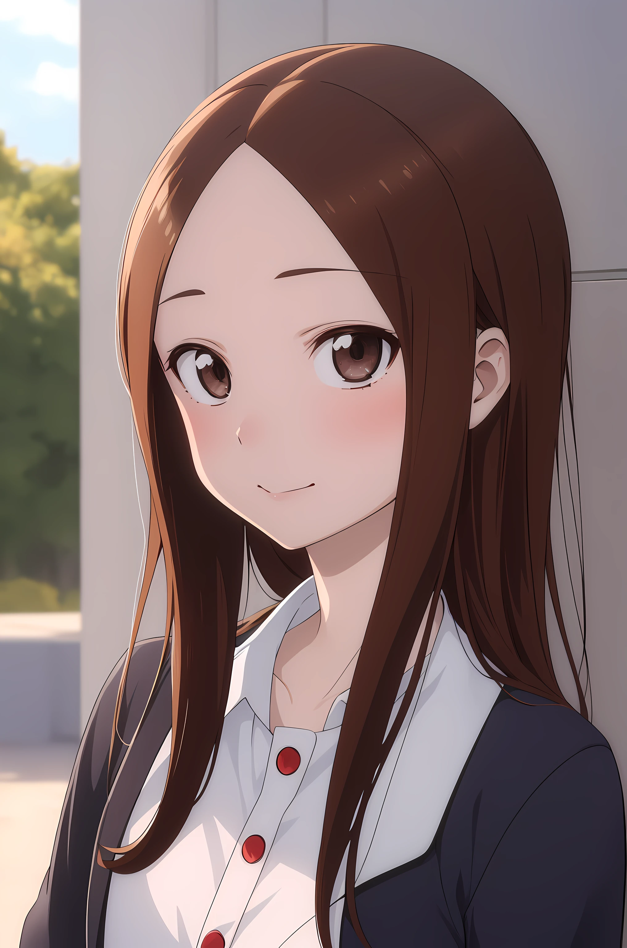 takagi1, seductive, wearing 2B's, ultra detailed, beautiful, masterpiece, super fine photography, high quality, super high resolution, photorealistic, sunlight, delicate face, beautiful and highly detailed skin, realistic skin details, sharp focus,