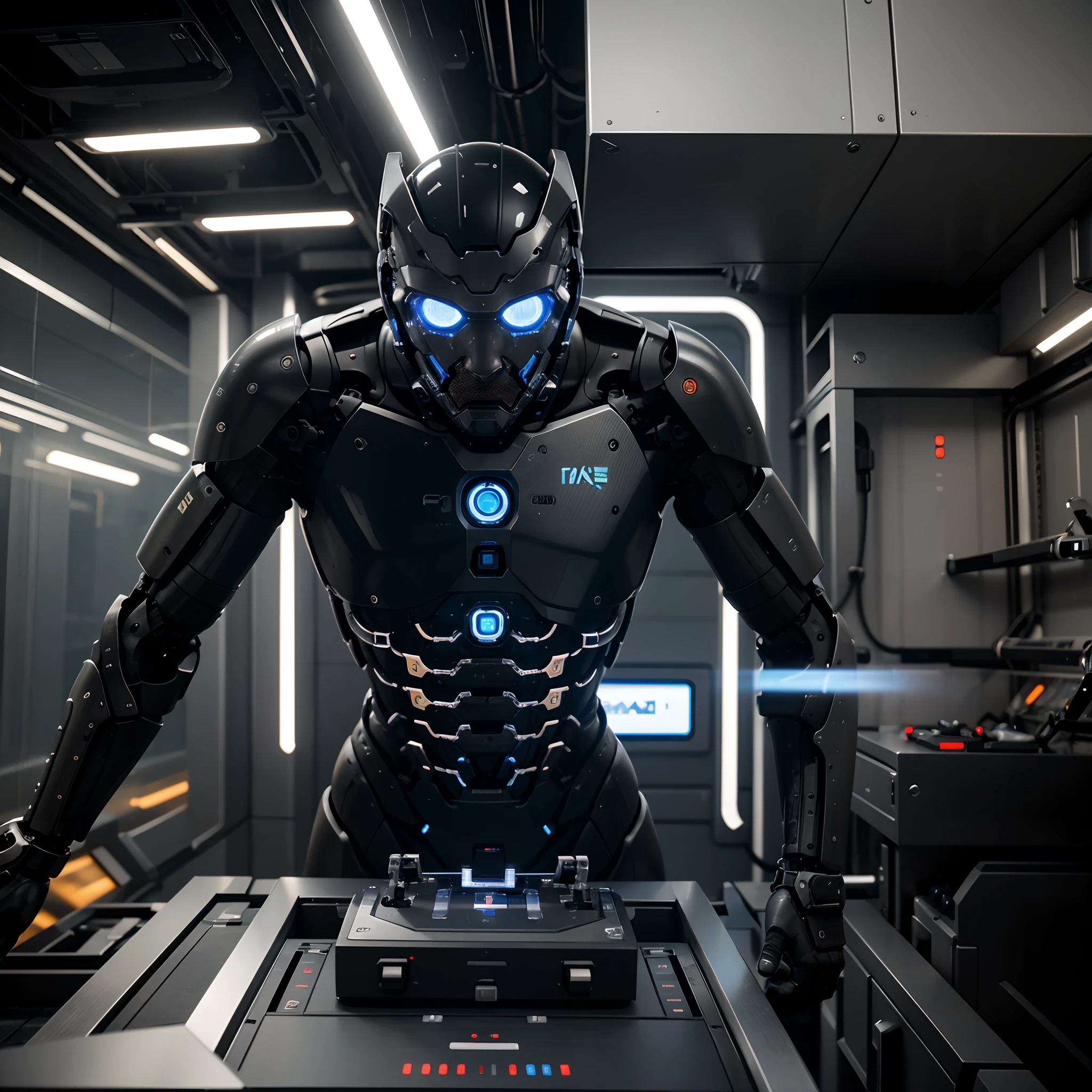 "In the near future, The line between man and machine becomes increasingly blurred. You are one of the pioneers to receive an experimental cybernetic implant, giving you skills beyond imagination."