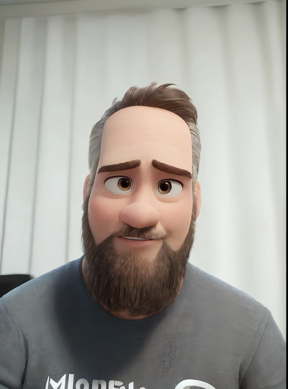 Um homem, estilo Disney pixar, alta qualidade, melhor qualidade