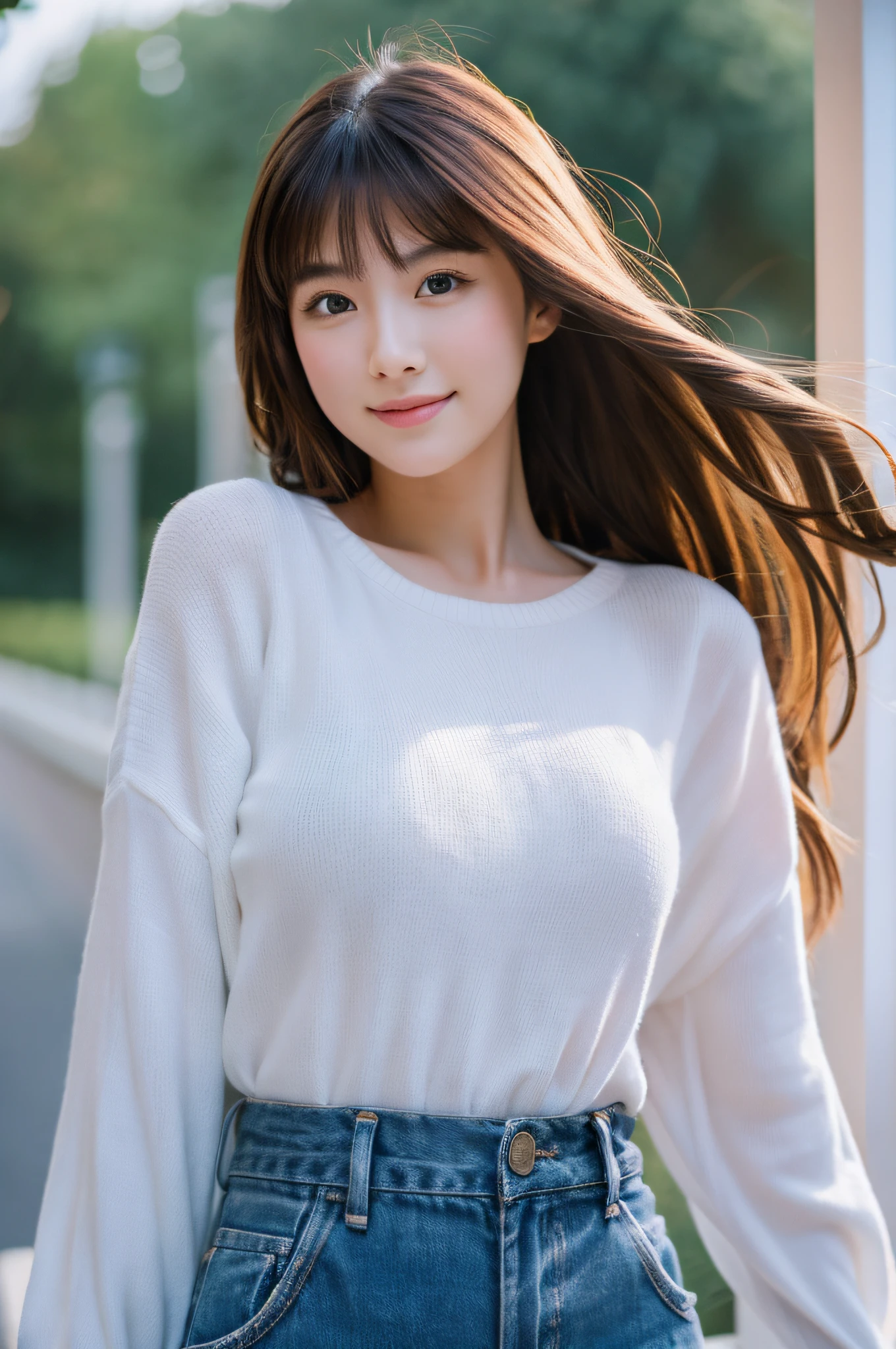 25 year old beautiful woman、Whole-body generation