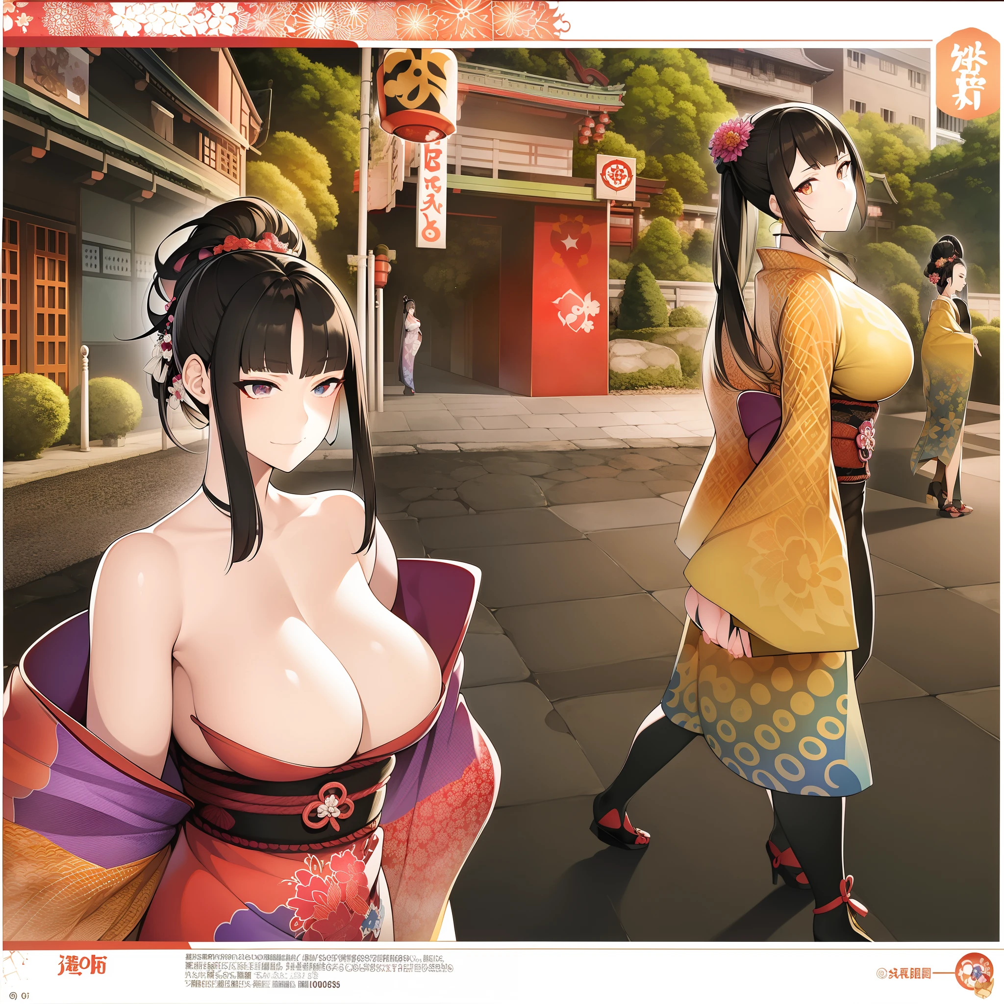 Outrageous resolution、​masterpiece++、top-quality++、ultra-definition++、ultra-definition++、4k++、8k++、from side、（Background Focus）++、（（1）））+++A clothed woman is wearing a kimono pattern wall destroying the city, and her whole body is painted with colorful kimono patterns, and a naked muscular huge breasts mature woman strolls around Kyoto in a kimono、Rune of a naked muscular huge breasts mature woman strolling around Kyoto in kimono with colorful kimono pattern body paint on a kimono pattern wall、The magic of a naked muscular huge breasts mature woman strolling around Kyoto in a kimono with colorful kimono pattern body paint on the kimono pattern wall、A naked muscular busty mature woman strolls around Kyoto in a kimono with colorful kimono pattern body paint on the wall with a kimono pattern flying above、A married woman with a naked muscular huge breasts mature woman strolling around Kyoto in a kimono with colorful kimono pattern body paint on a kimono-patterned wall、The president of a naked muscular busty mature woman strolling around Kyoto in a kimono with colorful kimono pattern body paint on a kimono-patterned wall、Detailed contemporary art、Contemporary Art Style、Blake Beautiful modern kimono pattern wall with whole body colorful kimono pattern body paint naked muscular huge breasts mature woman strolling around Kyoto in kimono、A college student strolling around Kyoto in a kimono with a naked muscular mature woman wearing a kimono pattern with colorful kimono pattern body paint on the kimono pattern wall、Contemporary Art Behans、A high school student strolling around Kyoto in a kimono with a naked muscular huge breasts mature woman wearing a kimono-patterned body paint on a kimono-patterned wall、A muscular mature woman with huge breasts who is naked on a beautiful kimono-patterned wall with colorful kimono pattern body paint strolling around Kyoto in a kimono、Fragments of a naked muscular huge breasts mature woman strolling around Kyoto in kimono with colorful kimono pattern body paint on a glossy floating kimono pattern wall、A naked muscular mature woman with colorful kimono pattern body paint on a kimono-patterned wall strolls around Kyoto in a kimono、 A spark of a naked muscular huge breasts mature woman strolling around Kyoto in kimono with colorful kimono pattern body paint on a dazzling kimono pattern wall、Naked muscular huge breasts mature woman strolling around Kyoto in kimono with colorful kimono pattern body paint on the kimono pattern wall、A naked muscular mature woman with colorful kimono pattern body paint on a kimono-patterned wall strolls around Kyoto in a kimono、Naked muscular huge breasts mature woman strolling around Kyoto in kimono with colorful kimono pattern body paint on kimono pattern wall with wind blowing hair、Blake Modern Beautiful、A naked muscular mature woman with colorful kimono pattern body paint on a kimono-patterned wall strolls around Kyoto in a kimono、Detailed clothing、Mischievous aura、Bewitching face、tall body、Mature body、seductive body、爆乳、detailed beautiful faces、detailed shiny eyes、Detailed skin、Full body break、detaileds、realisitic、4K highly detailed digital art、octan render、bio luminescent、BREAK8K resolution concept art、真实感、Mappa Studio、​masterpiece、top-quality、Official Art、illustratio、Ligne Claire、(cool_color)、perfect-composition、absurderes、Fantasia、Focused、thirds rule