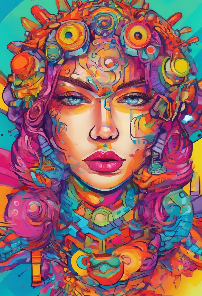 Seductive psychedelic horror, Trippy Hentai, body horror, having sex, real breasts, nipples, NSFW, nude, surreal Sex, LSD trip, sensual, psychedelic vaginal sex, perfect vagina, provocative, colorful, glowing