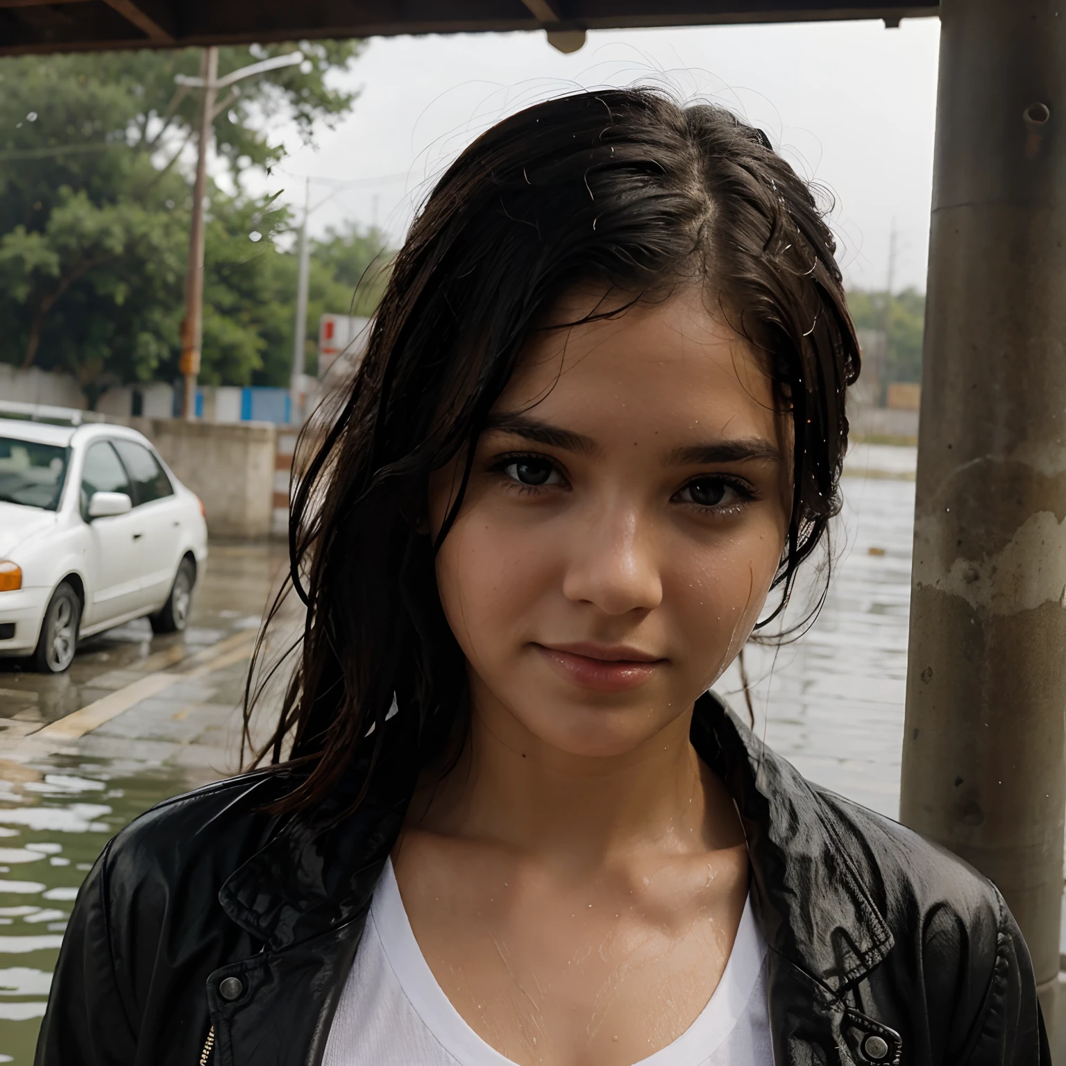 Girl wet