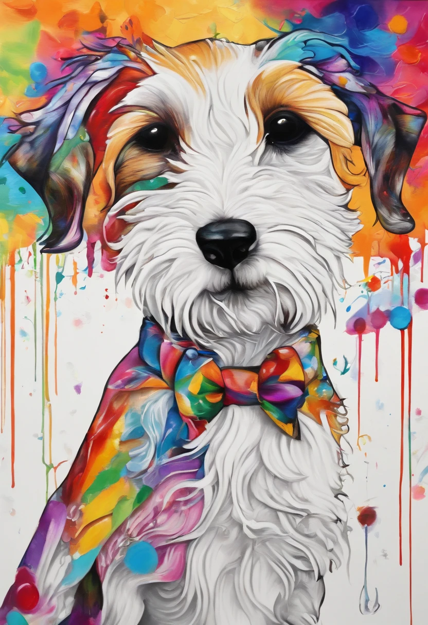 grafismo, diverse and playful geometric figures, Rainbow, romero britto, uma gatinha peluda e charmosa, gata head, juba bem detalhada ((fundo branco)), olhos penetrantes, animal gatinha colorida e alegre, Art Watercolor Painting Oil Paint, abstrato, epic instagram, art-station, toque de estilo splash de tinta colorida+, contorno, hiperdetalhado intricadamente detalhado, genial, detalhes intrincados, tela inicial, cores complementares, conceito realista abstrato romero britto de arte, 8K, obra-prima do deviantart, oil-painting, pinceladas pesadas, pingos de tinta, artes de salpicos.