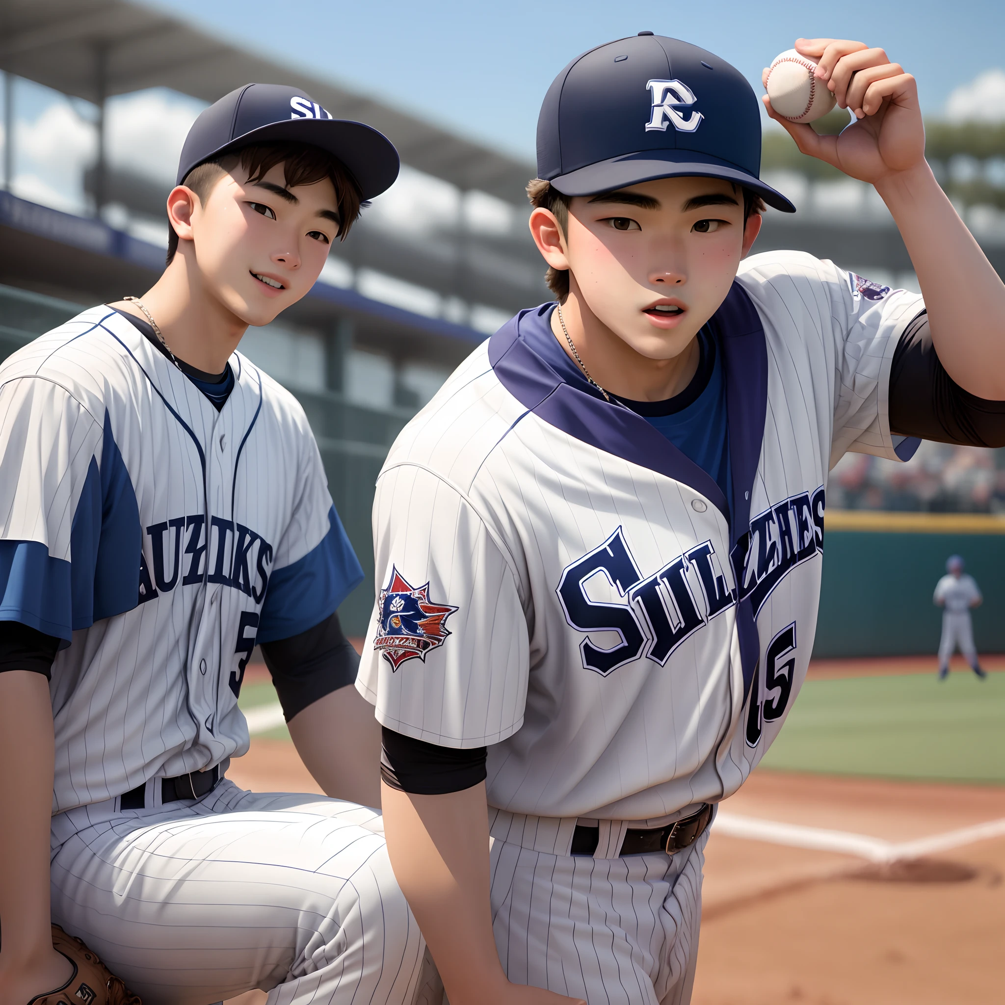 A high school baseball player named Suzuki