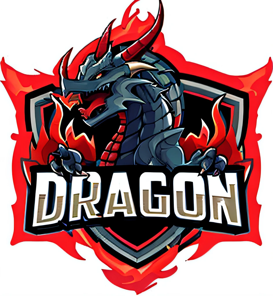 Dragon logo with flames, Dragon, Demanding design, drogon, Dragon centered, Dragons, Dragon in the background, excoriating, game logo, dra the dragon, dragon design language, Dragon!, Dragon! Dragon!, dragon - like, dragon fodder, esports logo, Dragon Art, Dragon! Dragon! Dragon!, Dragon armor, epic dragon, dragon mouth, Black Dragon