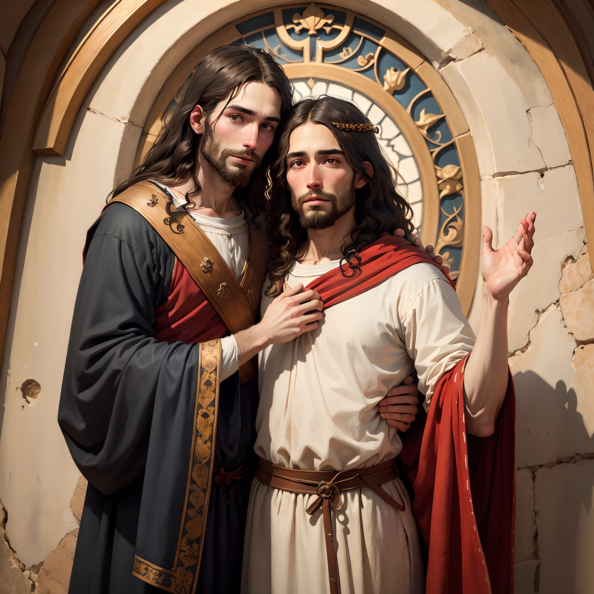 Medieval artstyle of Jesus