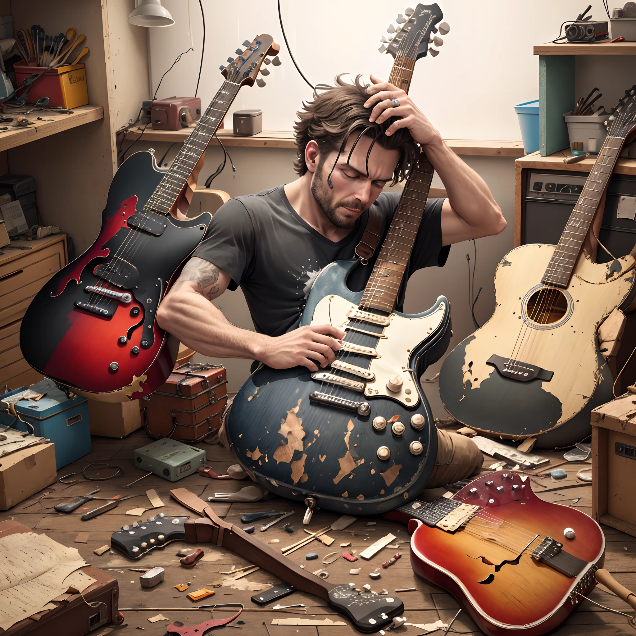 Guitar repair gone wrong