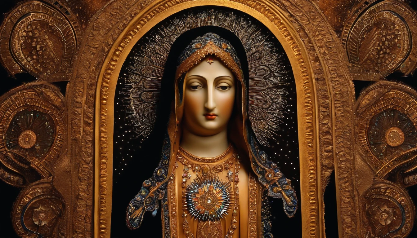 Our Lady of Aparecida, black, holy