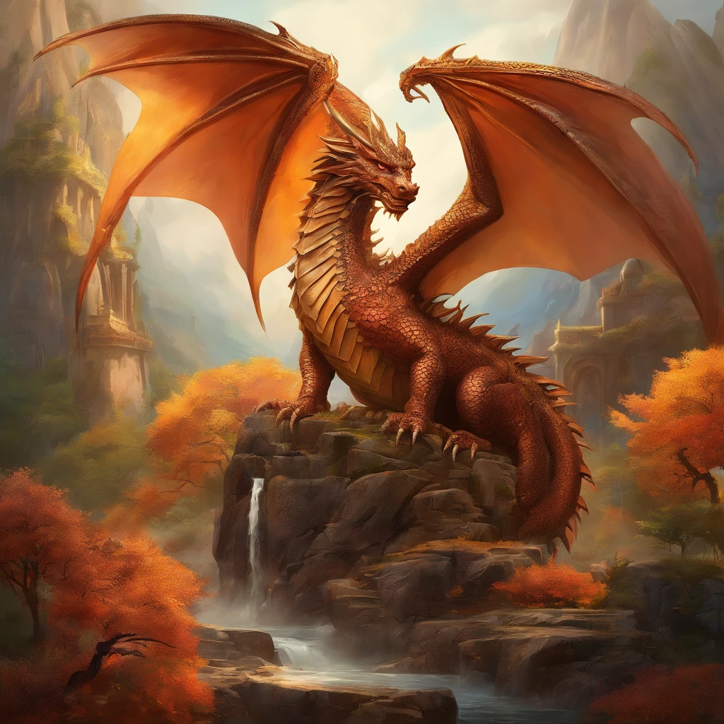 A wooden figure made of wood with intricate details, placed on a chessboard. The chessboard is crafted with precision and attention to detail, adding to the overall aesthetic of the scene. The wooden figure is a dragon, beautifully designed and carved to bring out the natural texture and beauty of the wood. The dragon is painted with varnish colors, giving it a glossy and vibrant appearance. The colors used are carefully chosen to enhance the dragon's features and create a mesmerizing visual effect. The artistic style of the scene is reminiscent of wood sculptures, with a touch of fantasy. The colors used in the artwork are inspired by the warm tones of varnished wood, creating a harmonious and inviting ambiance. The lighting in the scene highlights the intricate details of the wooden figure and enhances the overall composition. The scene is captured with the best quality, ensuring every detail is crisp and well-defined. The image is ultra-detailed and realistic, bringing the wooden dragon to life with stunning clarity. The artwork is a masterpiece, showcasing the skill and creativity of the artist who created it.