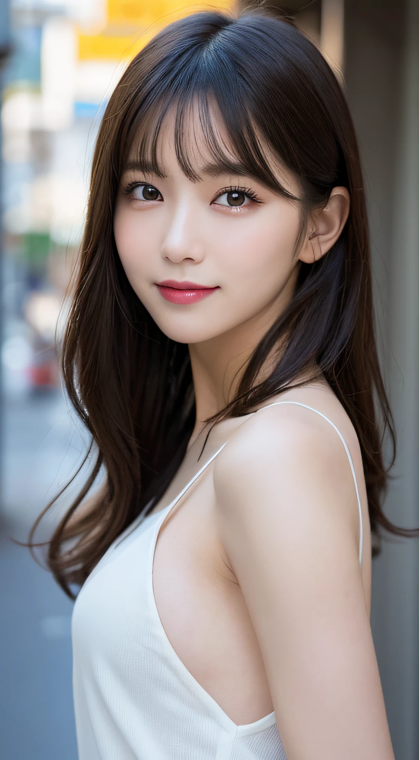 (masterpiece, Highest quality, 8k, Sharp focus, Written boundary depth, Best Shadow, Perfect lighting, High resolution, Realistic skin texture、photograph、Photorealistic 1.2、8k, 超High resolution,Highest quality,masterpiece、surreal、photograph、1 girl, cute Face、Beautiful eyes in every detail、detailed、masterpiece,One Girl、One beautiful woman、Perfect dynamic composition、Beautiful and beautiful eyes、Perfect dynamic composition、Beautiful details、Bold Pose、Ideal body type、Perfect Anatomy、Vividly detailed、detailed、surreal、Light and shadow、8k, 超High resolution,Highest quality,masterpiece、photograph、 cute girl、cute Face、Beautiful eyes in every detail、detailed、masterpiece、Thin lips、A radiant smile、Blowing in the wind、White teeth、White skin、Real photograph Sexy Pose 、Shiny hair、Upper Body、cute 、、Real photograph Sexy pose 、See through、Gray Hair、Blowing in the wind、Seaside、Gray Hair hot spring girl bathing scene、
Sexy pose、An inviting gaze、Adorable smile