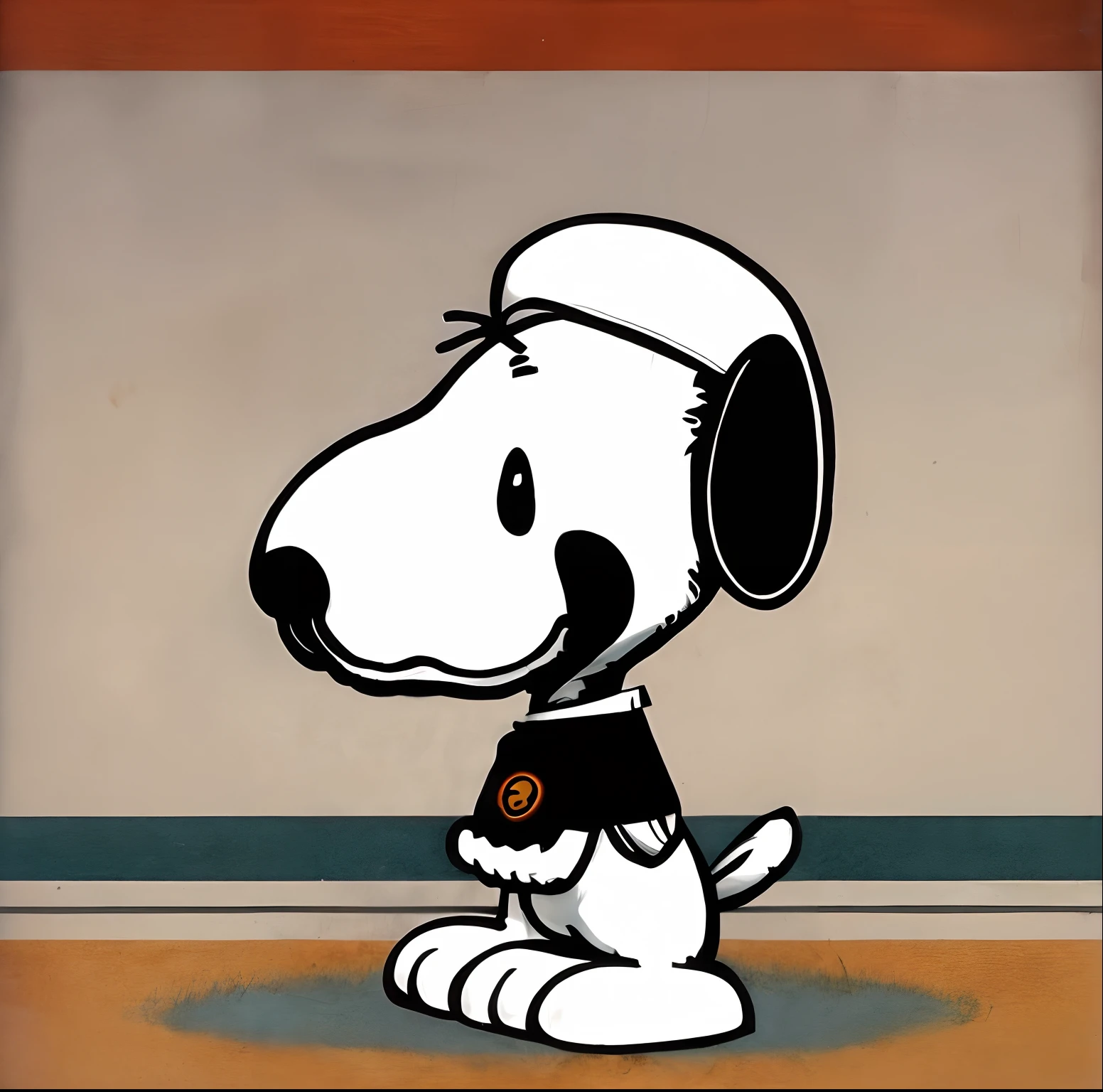snoopy if he was a young woman