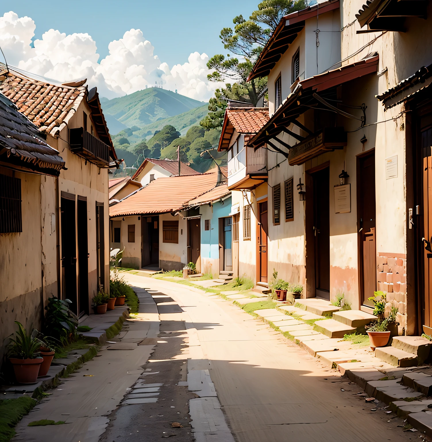 Village of Guaratinguetá 18th century
