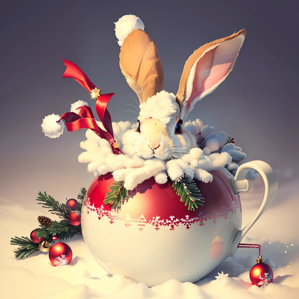 Red Rabbit Christmas