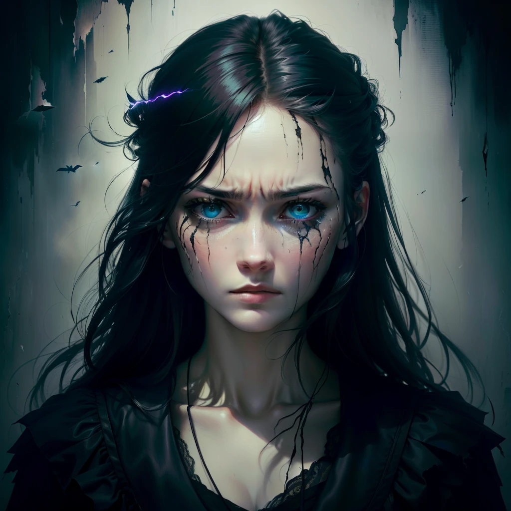 (best quality,highres,masterpiece:1.2),detailed illustrations,depression,anxiety,suffocating feeling,emotional struggle,mental health,powerful emotions,heavy atmosphere,dark shadows,loneliness,sadness,drowning sensation,overwhelming pressure,inner turmoil,desperation,hidden pain,tears,isolated figure,invisible chains,heavy burden,fragile heart,deep sadness,inner demons,fear,mental exhaustion,lost in darkness,despair,anguish,emotional rollercoaster,war inside the mind,silent screams,broken spirit,emotional abyss,desperate cry for help,suffocating thoughts,aching soul,mental prison,inner battles,vivid colors,dream-like textures,expressive brush strokes,artistic interpretation,abstract style,dramatic lighting,contrast between light and dark,art therapy