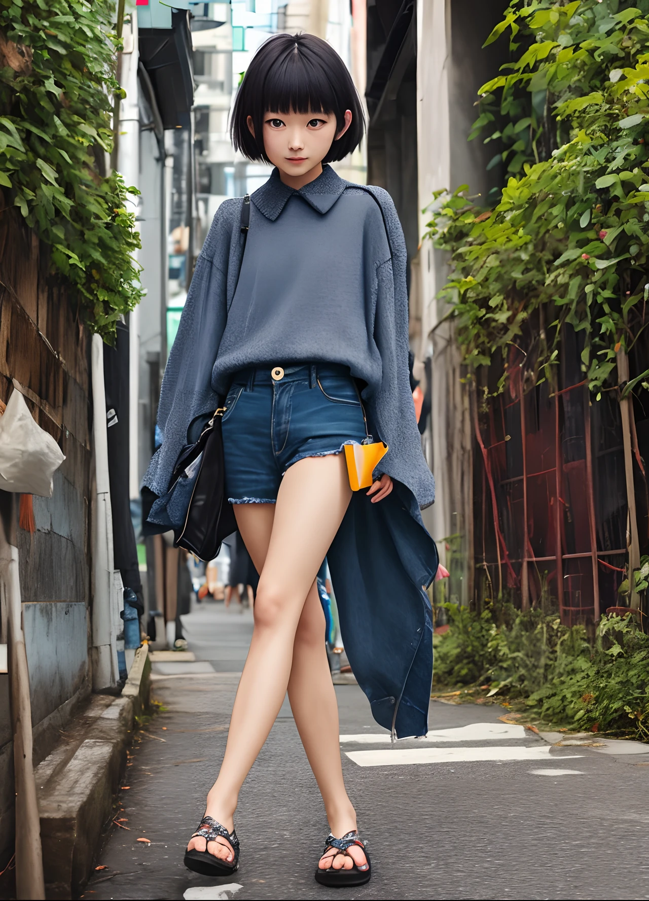 Shorthair、opening legs