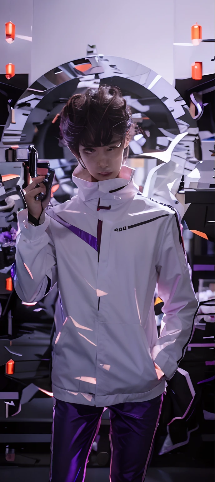 Gojo satoru ultra hd 4k wallpaper high quality 3d wallpaper purple colour