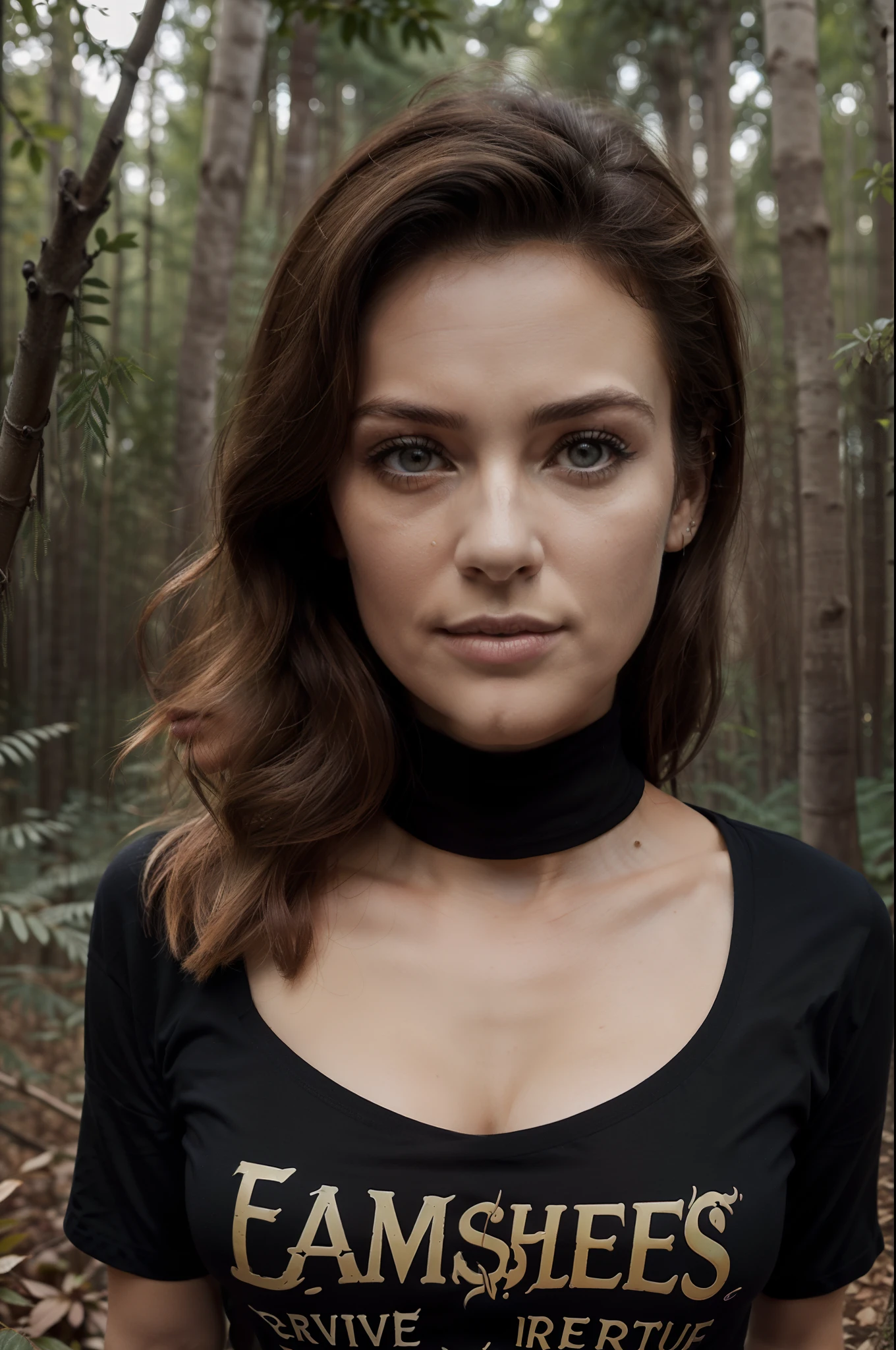 hyper-réaliste, ultradétaillé, tmasterpiece. Un gros plan d’un. (Une nuit dans une forêt sombre:1.3). MILF, (Tourmenté par la luxure:1.3), (noyade . mini-jupe, Bas noirs avec jarretières sur les jambes, veste EN FOURRURE , talons aiguilles noirs, (visage émacié:1.4), (visage déshydraté:1.5), (paria, Les Misérables:1.2), Cheveux rouge cuivré