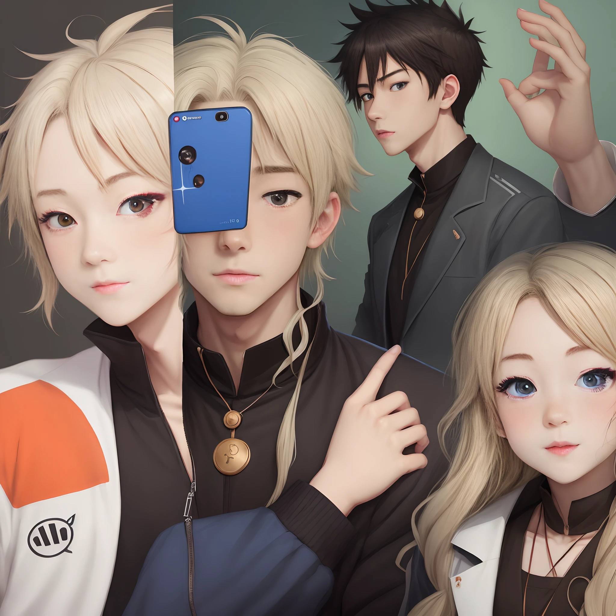 Pixel art、young teenager、jung、male people, dog --auto
