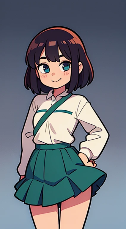 masterpiece,best quality,upper body,1girl,collared_shirt and flared_skirt as material3,色彩,cyberpunk,trim marks,hair rings,small breasts,flower-shaped pupils,smirk,wide shot
Negative prompt: extra fingers, fewer fingers, bad-hands-5, by bad-artist, (bad eyes:1.2), (misfigured pupils:1.2), (bad clothing:1.3), (undetailed clothing:1.3), ng_deepnegative_v1_75t, verybadimagenegative_v1.3, (nonsensical backrounds:1.2), (bad backrounds:1.2), (bad shadows:1.2), (bad anatomy:1.1)verybadimagenegative_v1.3,
Steps: 20, Sampler: DPM++ 2M Karras, CFG scale: 5, Seed: 227923968, Size: 512x768,