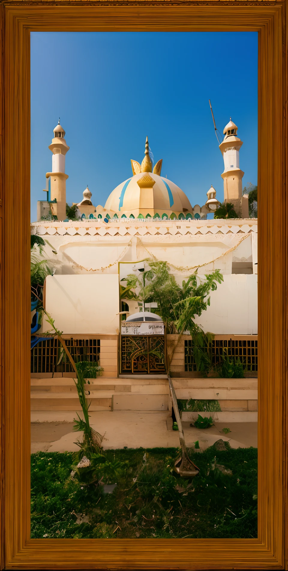 Change background islamic dargah Sharif dargah name is PATHAPIR