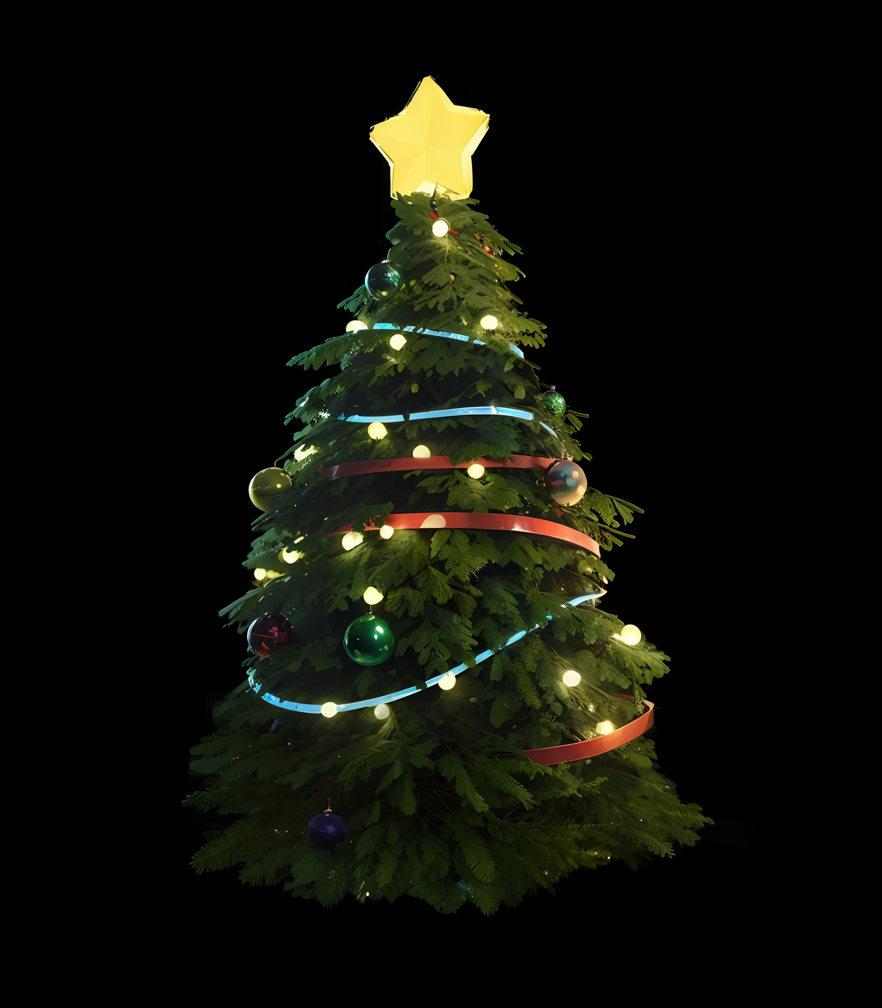 Christmas tree，12k