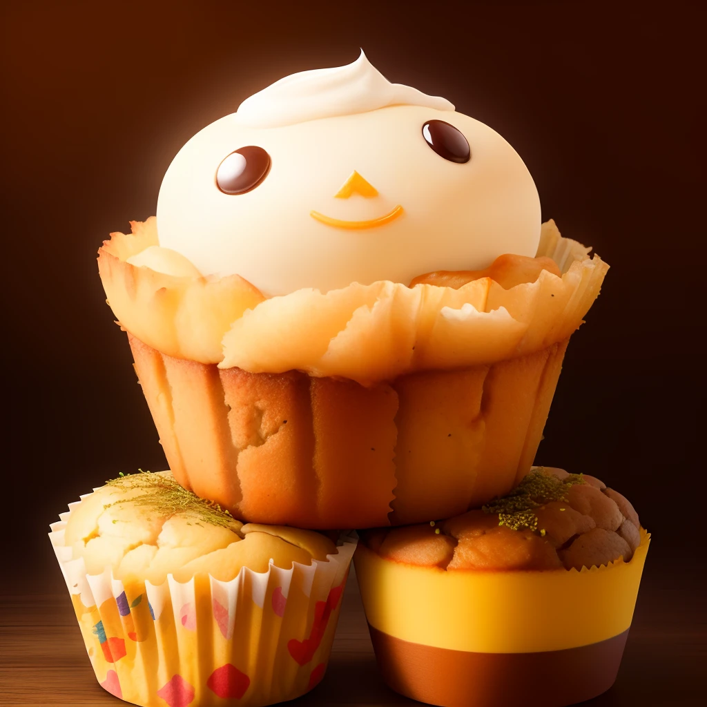 A potato as a muffin; spud muffin