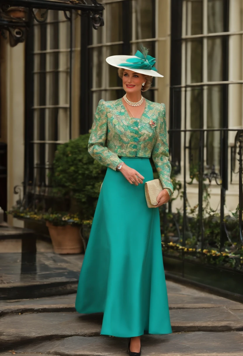 1980s style, Princess Grace's day dresses and skirt suits updated for the late 1980's with influences from Royal Ascot and Princess Diana's royal wardrobe