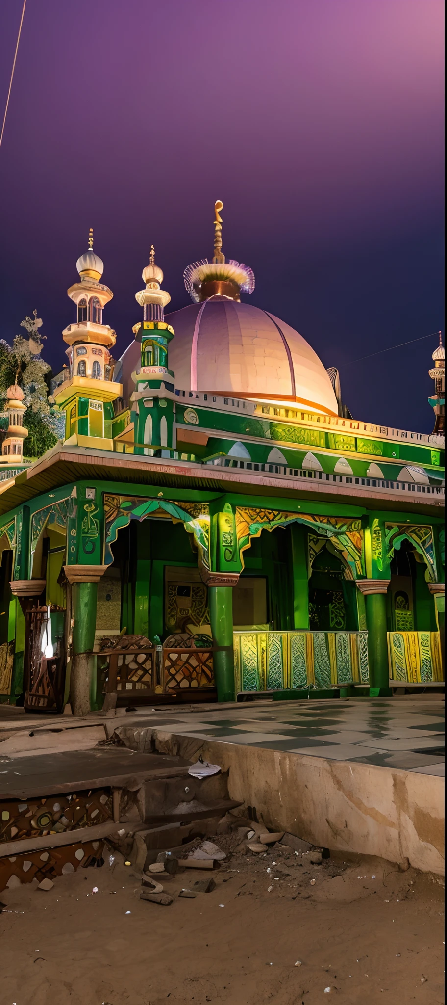 Change skay live background islamic dargah Sharif