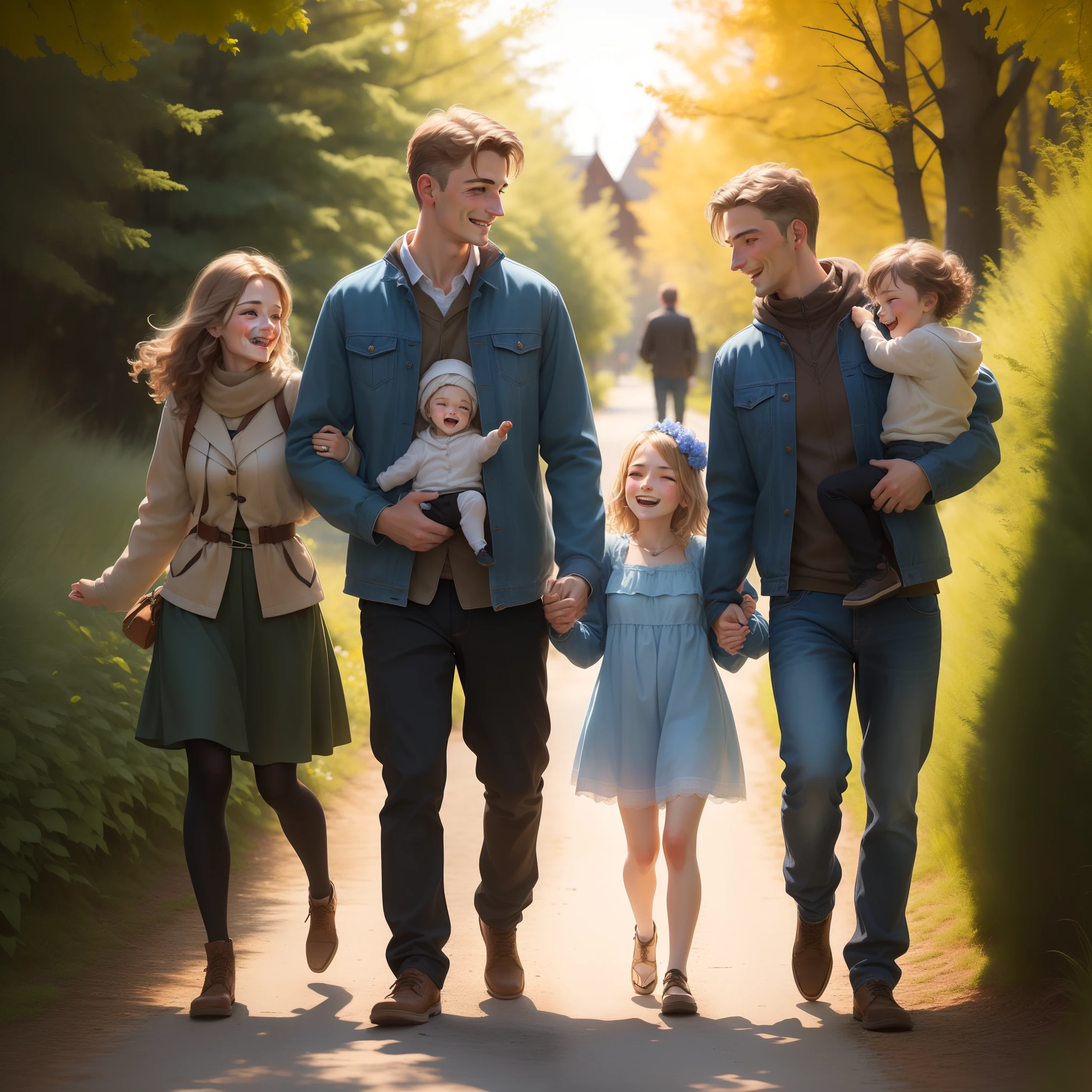 Freude, Leid, Familie und Freunde