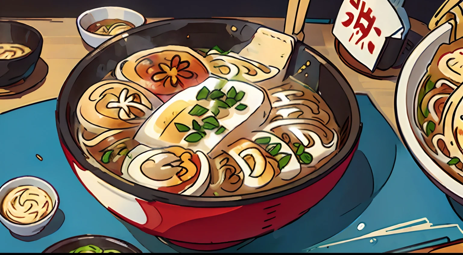 A bowl of ramen