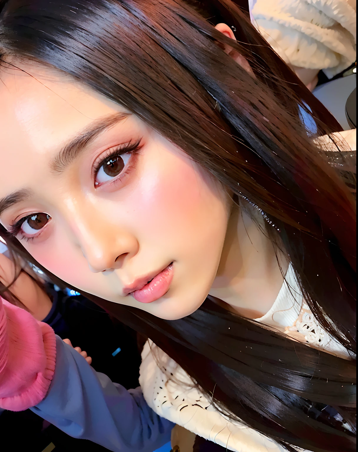 Hay una mujer con el pelo largo y una camisa rosa, dilraba dilmurat, Jisoo de Blackpink, Jisoo de Blackpink, Chiho, Yoshitomo Nara, Retrato Jisoo Blackpink, Blackpink Jennie, tzuyu de dos veces, Sun Yunjoo, Kimi Takemura, Chiho Ashima, Heonhwa Choe