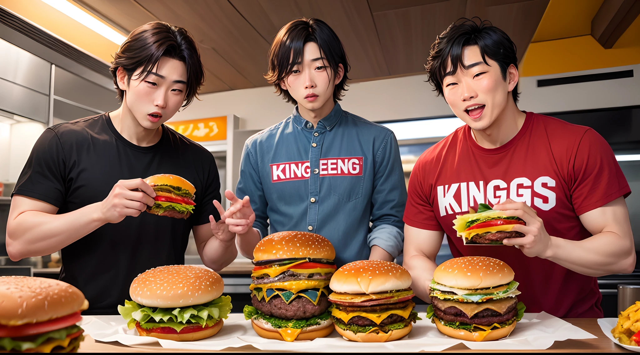 King、The king、king、hamburgers、🍔、King Burger