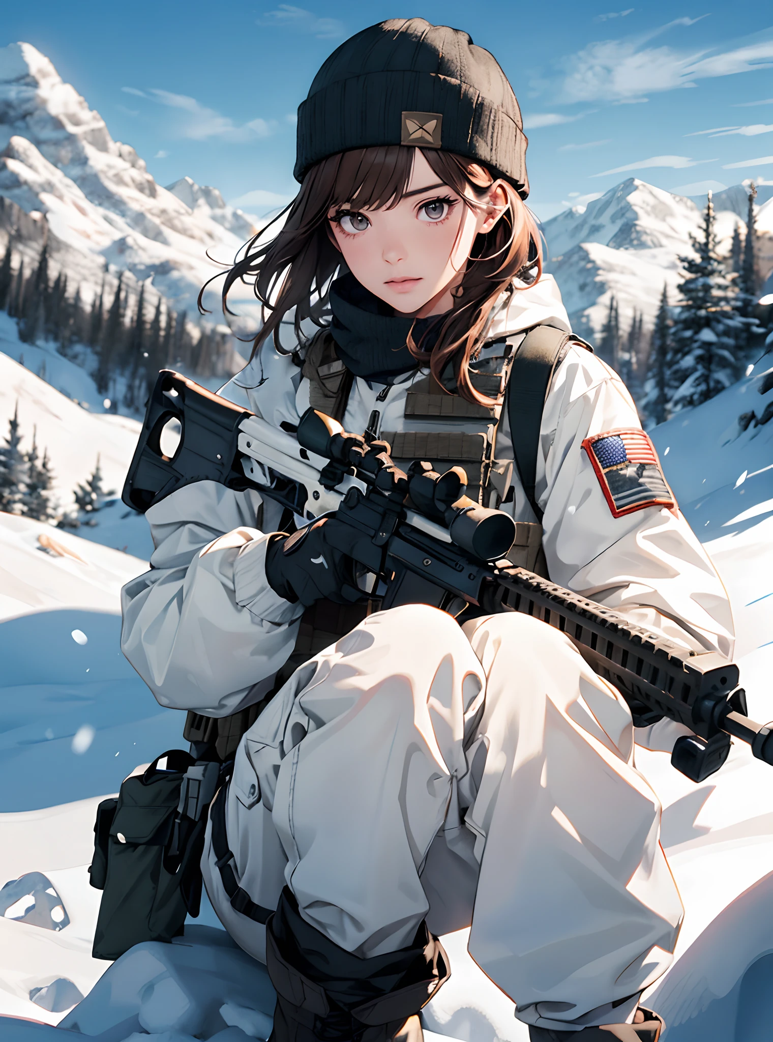female soldier