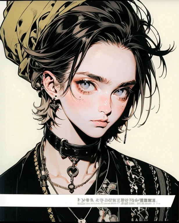 male people、a cool、年轻