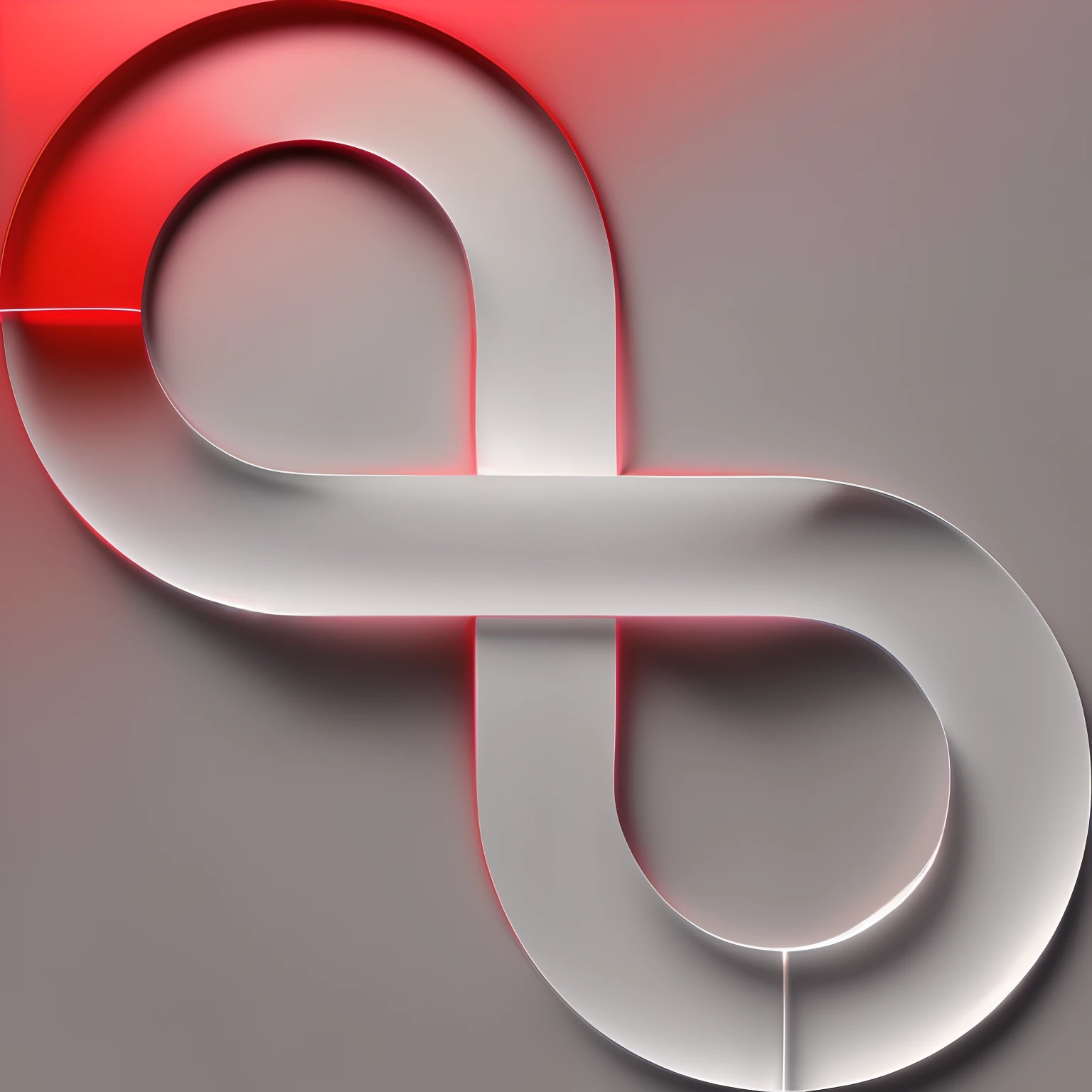 a close up of a red and grey infinity symbol on a white background, infinity symbol, infinity symbol like a cat, infinity glyph, infinity time loop, infinity glyph waves, red ribbon, infinity, infinity hieroglyph waves, endless loop, infinite in extent, the concept of infinity, with infinity, venus planet symbol, logo without text, symbol,White background, front view of a infinity symbol, showing bright light, v5.2 – ultra-realistic 3D style clear glass, no pattern inside, white surface, transparent, refracted, reflected light, crystal texture, orange to light blue color gradient Color::, UHD graphics, Kawaii-Neon 5 –s 750