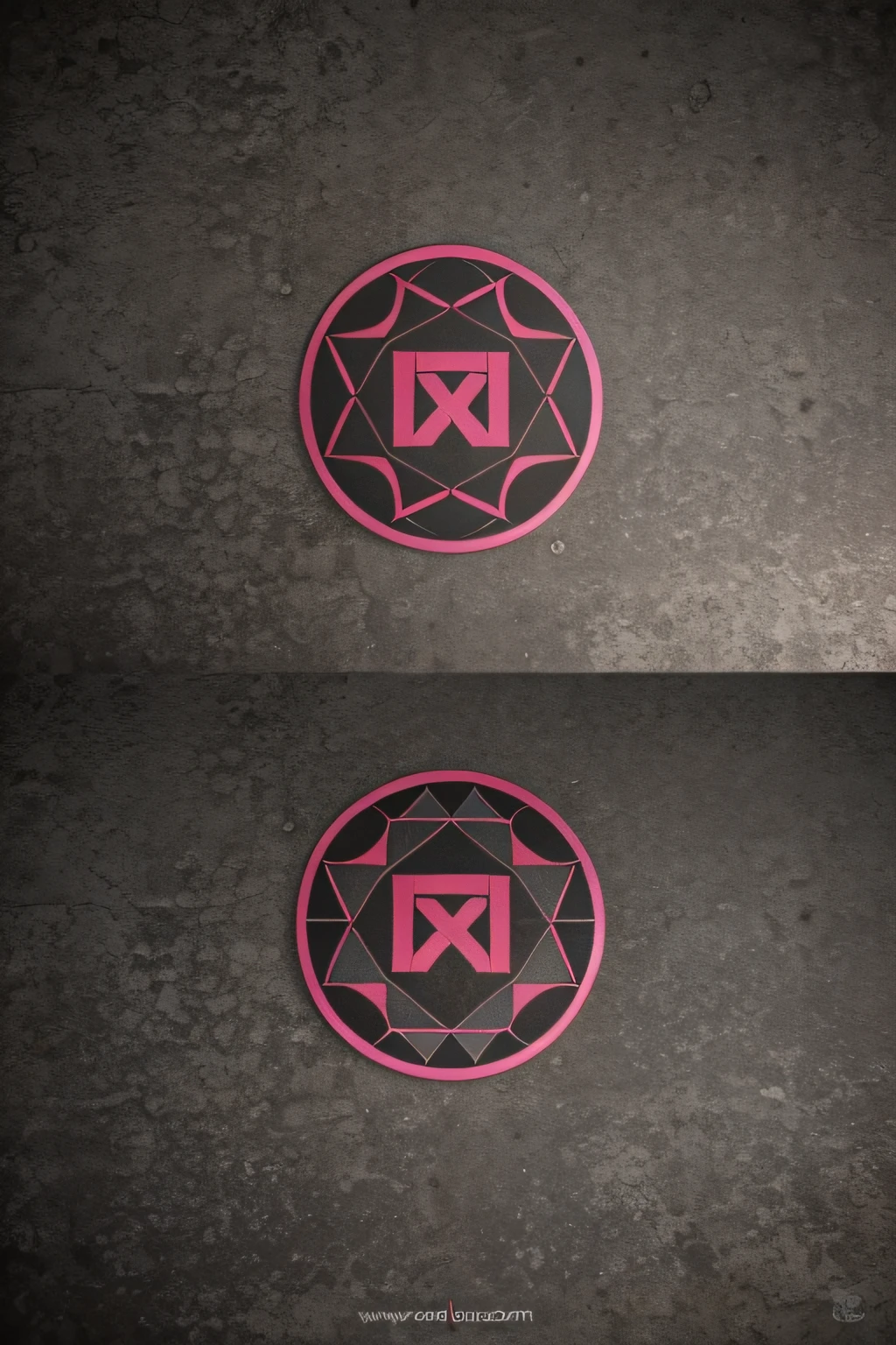 professional brand logo design, vector file, include colors HEX #370617 and HEX #FFBA08 , circular, japanese inspired, street art inspired, japanese style
