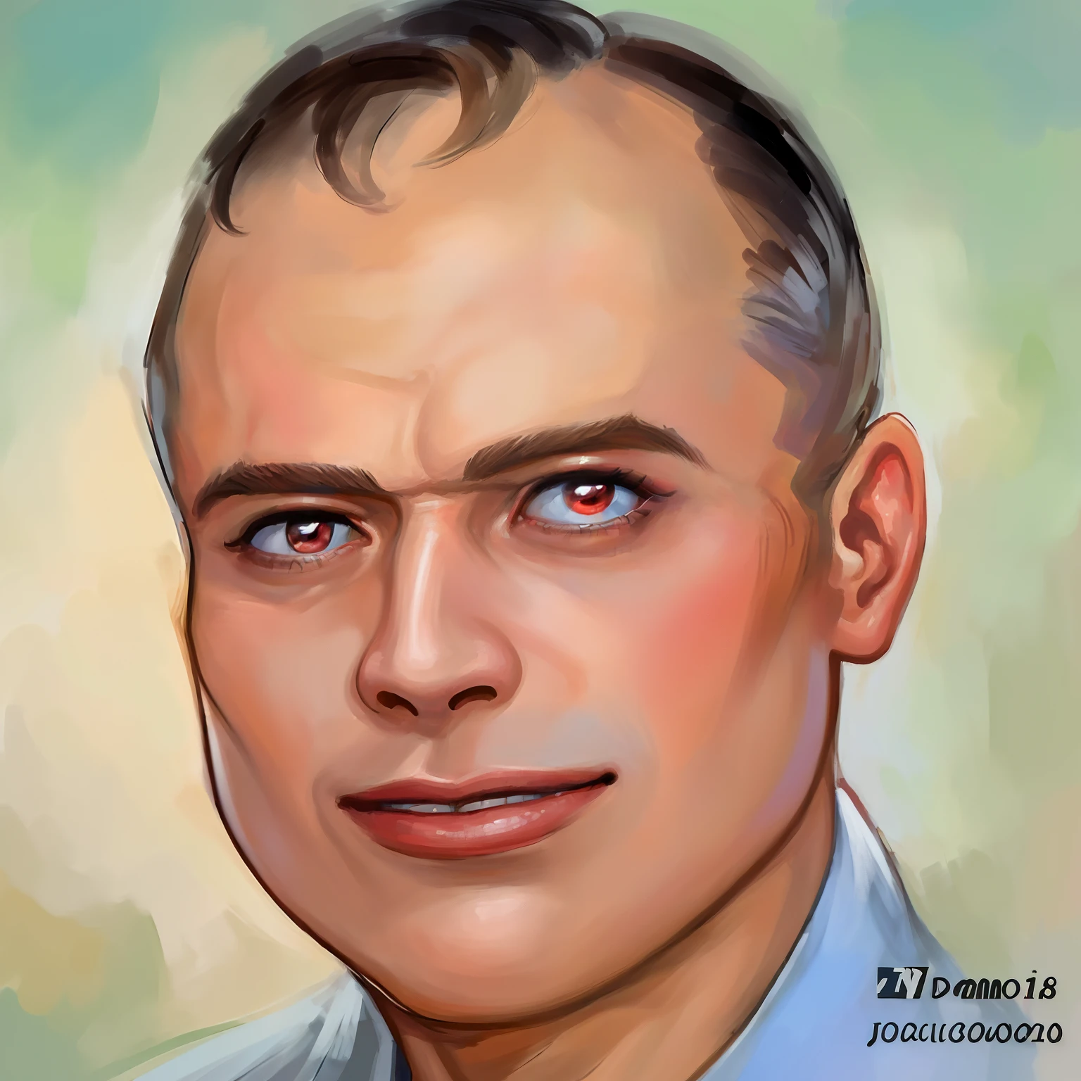 Homem jovem, Profile Doctor, detailed illustration portrait, # 1 pintura digital de todos os tempos, #1 pintura digital de todos os tempos, retrato colorido detalhado, In Pixar Animation Cartoon Style