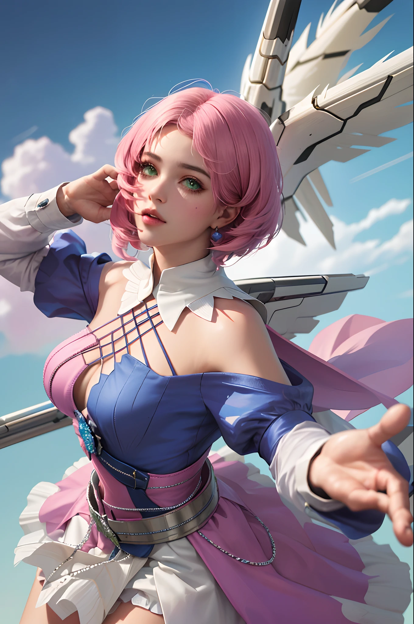 AlisaBcnv. OBra-prima da CGSOCIETY, flores em todos os lugares, trend artstation, por rossdraem, GhiBli, Kimi no na ema, Greg Rutkoemski Alerta negativo: fechar para cima, B&em, Loemres, anatomia ruim, bad hands, Texto, erro, falta de dedos, extra digit, fewer digits, Cortada, pior qualidade, Baixa qualidade, qualidade normal, Artefatos JPEG, assinatura, watermark, user name, desfocado Passos: 30, tamanho: Placa 512x768, Semente: 3465177432, model: Sonho, Sampler: DPM++ 2M Karras, Escala CFG: 7, Hash do modelo: 6C8715D225, AddNet ativado: verdadeiro, AddNet modelo 1: AilsaBcnv_3(A7CAE86A4B63), AddNet Module 1: Lora, Peso AddNet A 1: 1, Peso AddNet B 1: 1