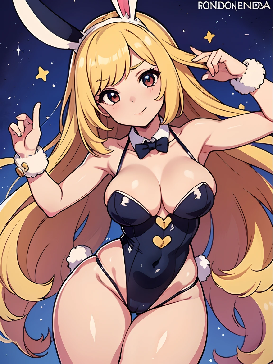(melhor qualidade, obra-prima), 1girl, (peluda), bunny, feliz, corada, rechonchuda, fofa, emphasis on breasts, pose sexy, coxas