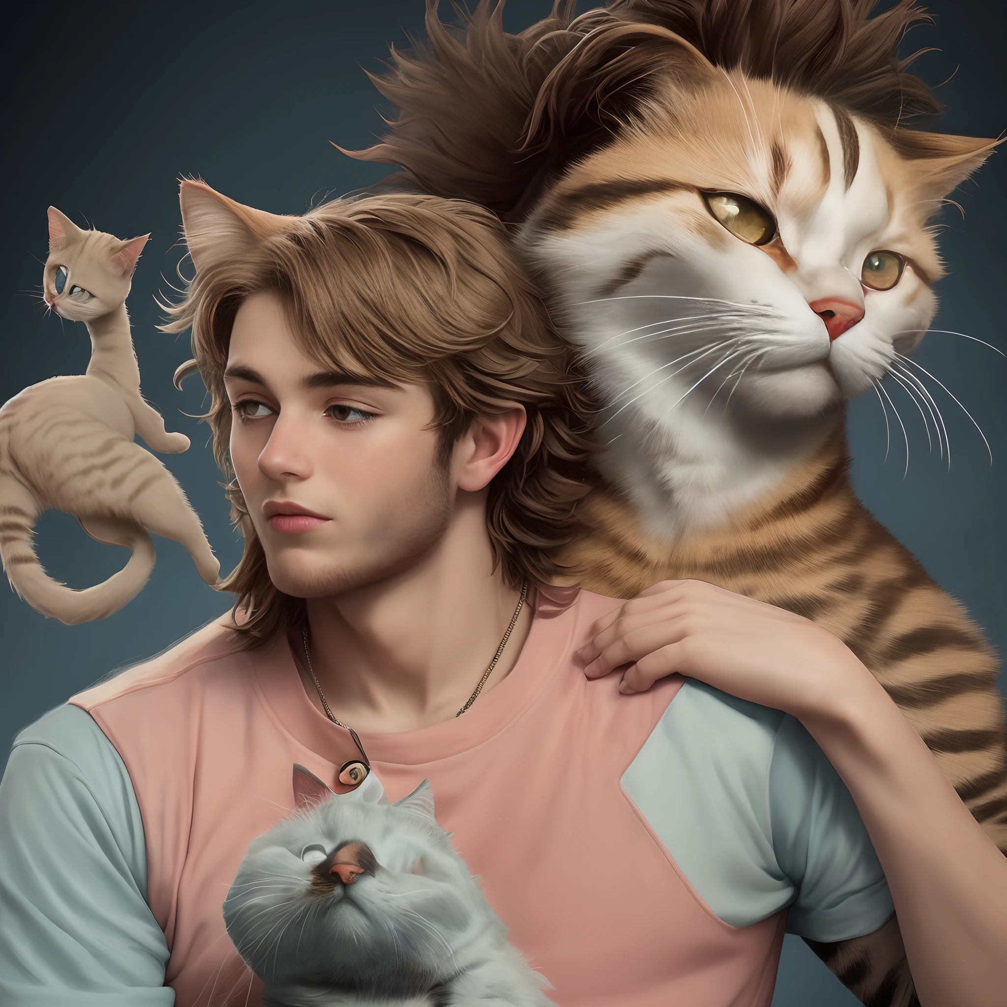 Make a Disney cover about a boy with nasty hair who touches his cat and call it pashu preme