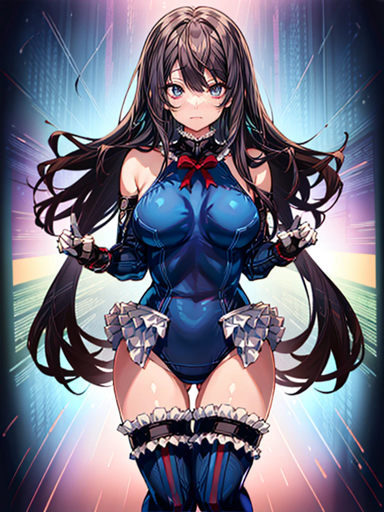 (1girl in, (digital) ( (In the conditioning classroom), medium breasts, (fril swimsuit, thighs thighs thighs thighs, Detached sleeves)) , Best Quality, marierose,、Hypnorola
Eyes in the sky、1girl in,Emotionless facial expressions,,Blood all over the body