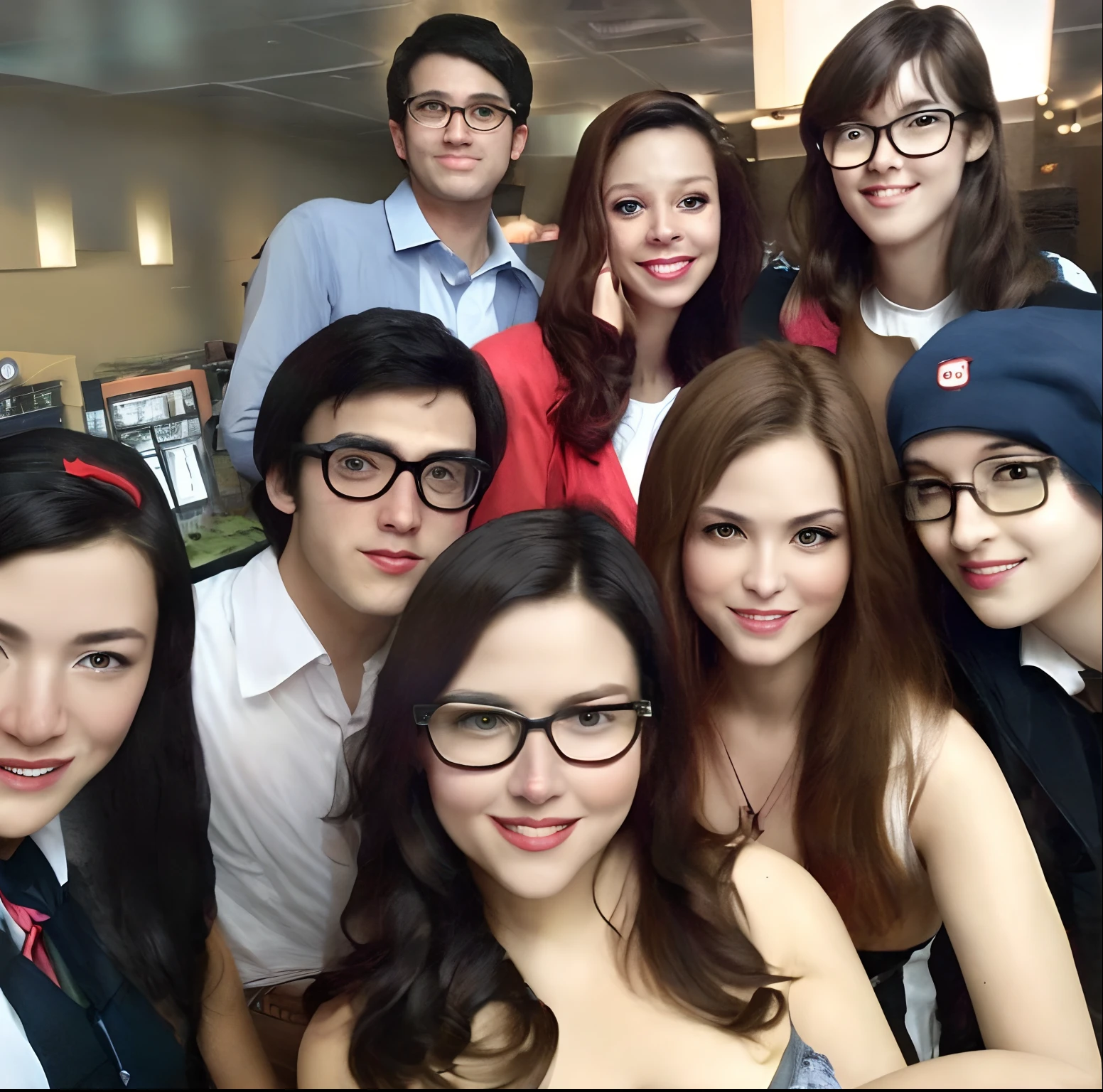 Geeks and beauties