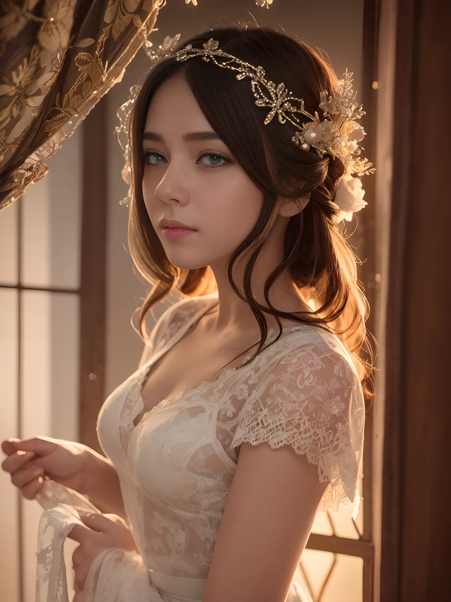 (Raw photo:1.2), (Photorealistic), Beautiful detailed girl, Very detailed eyes and face, Beautiful detailed eyes, Huge file size, High resolution, Very detailed, Best Quality, [masutepiece:1.6], Illustration, Very detailed, Fine detail, Best Quality, 8K Wallpaper, Movie Lighting,Beautiful Snow White 18-year-old woman , standing next to you, standing.in the fire next to you, deeper than the rain, deeper than the pain, deep like DNA, something they can't take away, take off