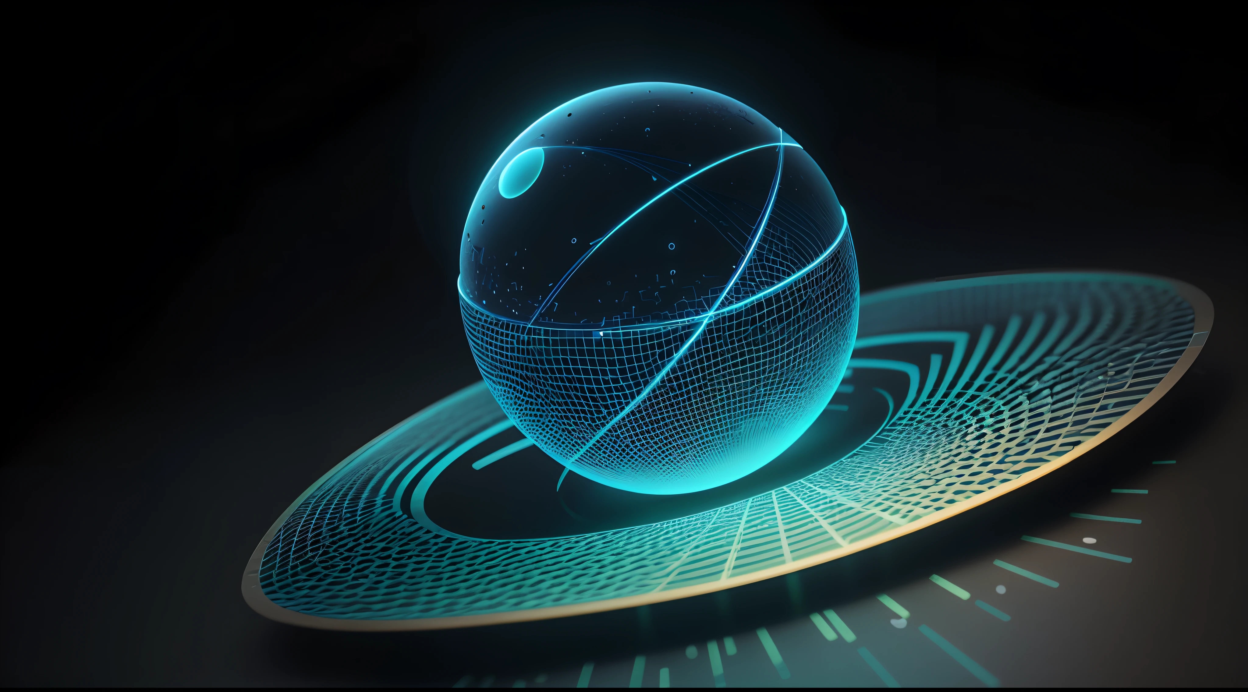 Engaging 3D visualization featuring stunning graphs、glinting