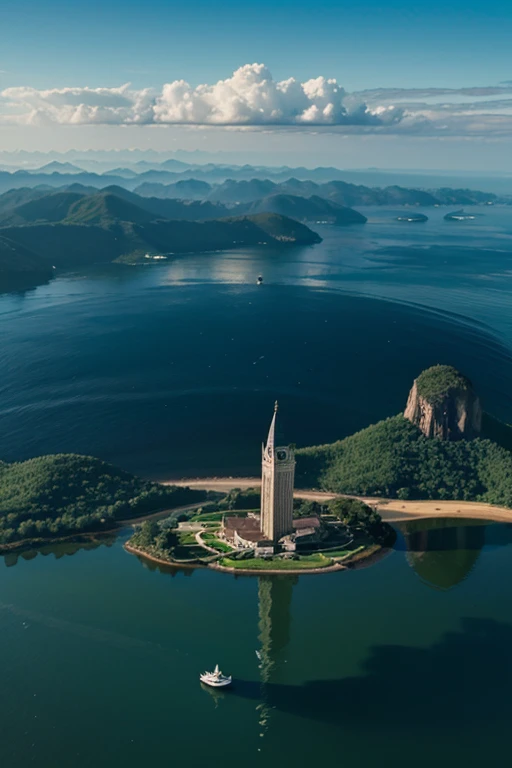 /imagem lago que representa a divindade