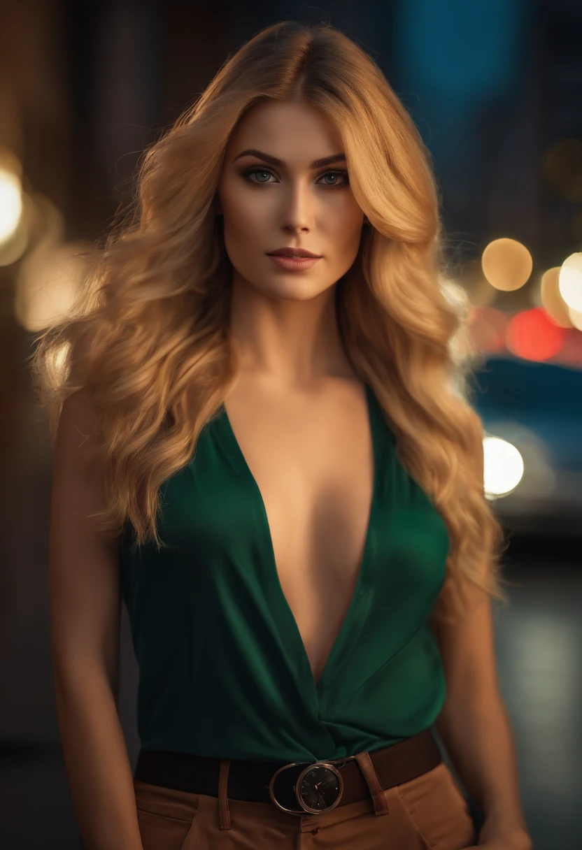 Brown woman 30 bust heavy green eyes dyed mast 1m75 ultra sexyfaux blonde