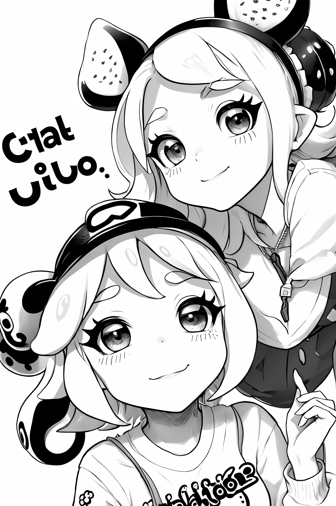 Splatoon's squid(White ink)(エロ )