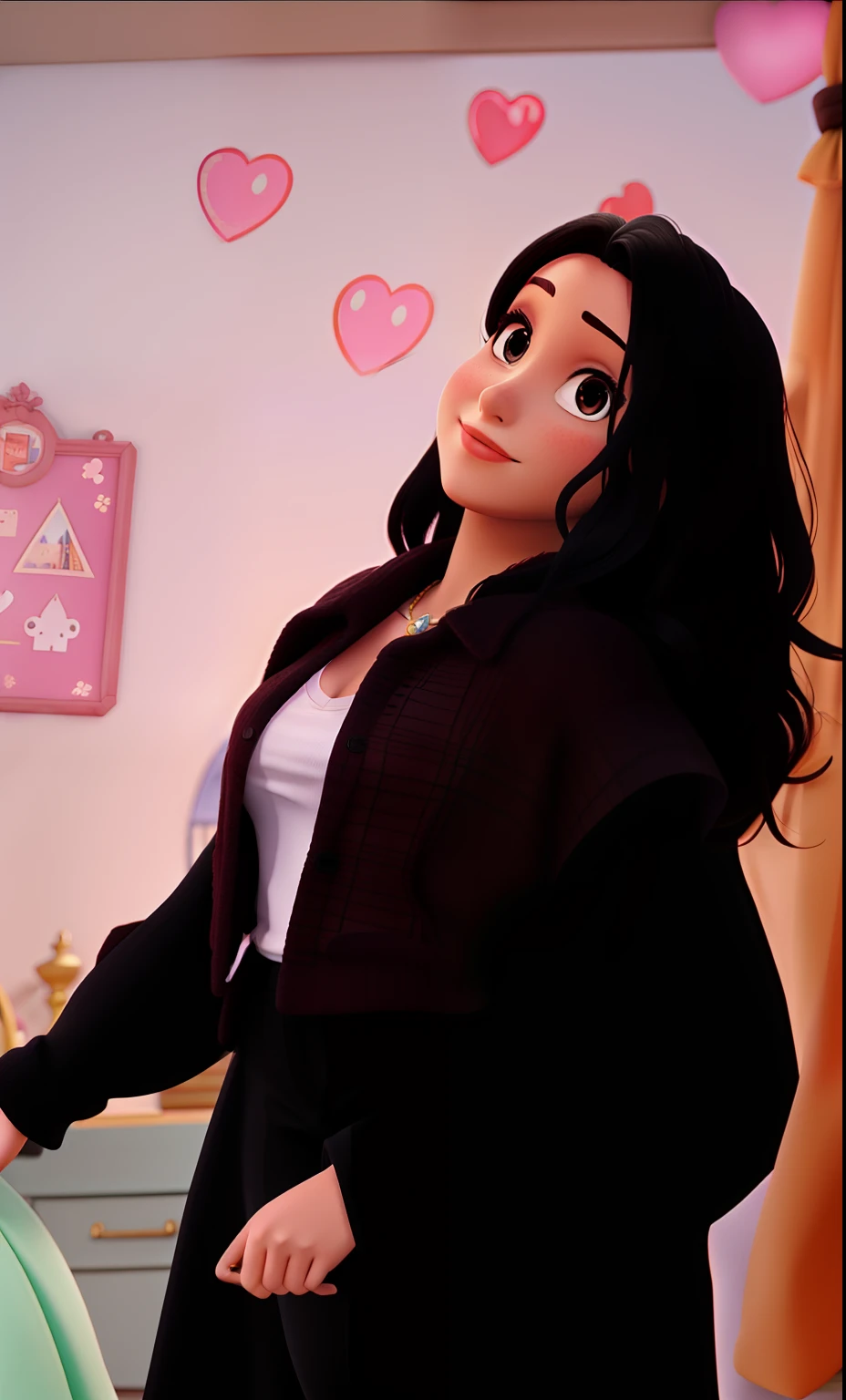 mulher estilo disney