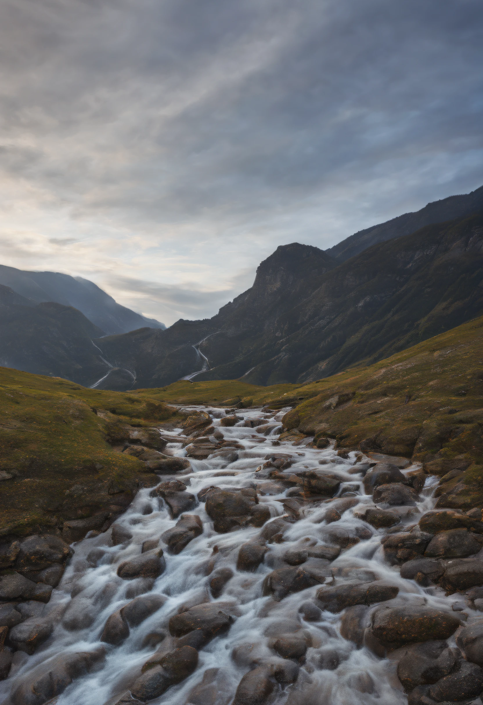 rivulets，Mountains